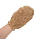 Exfoliating Back Scrubber Men Women Portable Ramie Bath Shower Glove Scrubber