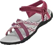 [OutPro] Women's Walking Sandals with Arch Support Strap Sports Sandals Water Shoes Beach Holiday Female Casual Walking