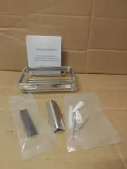 GRADY WHITE SOAP / SHOWER BASKET POLISHED CHROME #550G #10-1661 *MINOR SCRATCH*