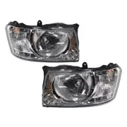 Pair Head light Lamp Fit For Nissan Patrol Wagon GU Y61 2004-2016