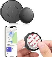 Smart Tag - Mini GPS Tracker Device with Weatherproof Magnetic Case - No Monthly Fee - Works with Apple Find My (iOS Only) - Hidden Real-Time GPS Tracking for Vehicles, Kids, Car & More 128
