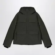 [K-Way] Hodin Dark Green Hooded Jacket 12 Y Green