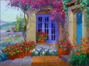 Southwest Tile Backsplash Mikki Senkarik Landscape Art Ceramic Mural MSA105