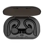 New Bluetooth 5.0 Earphone Noise Cancelling Bass Sports Wileless Bluetooth Headphone Black