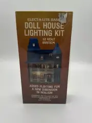 Elect-A-Lite Model E-120 Dollhouse/Train 12-Volt Lighting System Kit NIB
