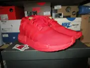 SALE ADIDAS NMD R1 FV9017 TRIPLE RED NEW MENS SZ 8.5 11 11.5