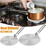 Heat Diffuser Plate 20/24cm Stainless Steel Induction Plate Adapter BaIzt