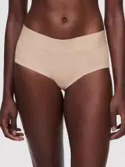 $38 Chantelle Women Beige Smooth Lines High-Rise Hipster Briefs Size M