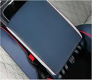 Fit for BYD Fit for Atto 3 Fit for Yuan Fit for Plus Fit for EV 2021-2022 Car Scratch-Resistant Wear-Resistant Armrest Cover Protect Interior Accessories (Color : Blue and White 1pcs)