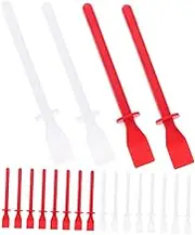 AUTSUPPL 20pcs Plumbing Board Plastic Bonding Tool Glue Applicator for Crafts Precision Glue Brush Glue Applicator for Smooth Application Handmade Craft Tool Glue Scraper Copolymerized Pp