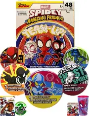 10pc Spidey and his Amazing Friends Magic Towels with DSE Bonus for Kids