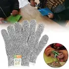 HPPE Child Anti-cutting Gloves Lever 5 Protective Mittens Carving
