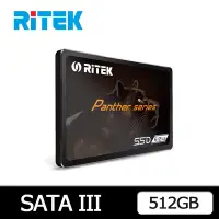 在飛比找Yahoo奇摩購物中心優惠-RITEK錸德 512GB SATA-III 2.5吋 SS