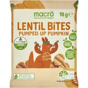 Macro Lentil Bites Pumped Up Pumpkin 18g