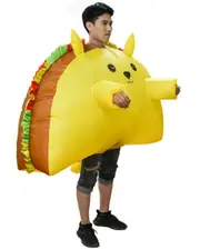 Taco Mexican Food Inflatable Costume Suit