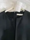 Celine Phoebe Philo Peplum Top Black dress 36 NWT