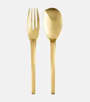 [Sambonet] Sambonet Living serving spoon and fork set