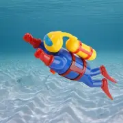 Creative Divers Doll Clockwork Bath Toys Swimming Simulation Potential Diver