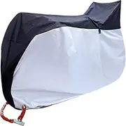 Outdoor Waterproof Cover, Bike Cover with Lock Hole, Rain, Sun, UV, Dust, Wind Proof with Lock Hole for Mountain Road Electric Bike, Storage Bag for Mountain Road Bike City Bike