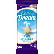 Cadbury Dream White Chocolate Block 180g