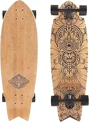 [Cruisy Boards] The Fish Complete 30" - Bamboo Surf Cruiser Skateboard