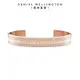 Daniel Wellington DW 手環 Emalie 經典雙色手環玫瑰金x沙漠灰M DW00400011