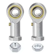 PHSB5 5/16 Female Rod End Set - 2pcs of 5/16-24 Left & Right Thread with Jam Nut