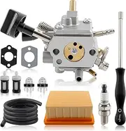 [MOTOALL] Carburetor Carb w/Spark Plug Air Filter Set Fit for Stihl BR800X BR800 BR800CE Leaf Blower Replaces 4283-120-0601