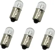 Motoparty 5PCS 12V 3W 12Volt 3Watt Tachometer Speedometer Miniature Light Bulb For Kawasaki Suzuki Honda CB 750 Four KO K1 K2-K6