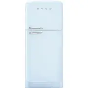 Smeg 524 Litre Retro Style Top Mount Refrigerator - Pastel Blue
