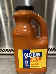 Old Bay Hot Sauce 64 Ounce Bottle, Ready to Ship. SOLD OUT EVERYWHERE