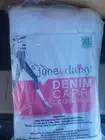 Hue June & Daisy Denim Capri White Xl Women Leggings NWT #2098