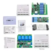 1/2/4CH Smart WiFi Switch Relay Module 433MHZ Wireless Remote DC 7-32V/AC85-250V