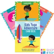 Kids Yoga Adventure Cards Deck Imaginary India Zoo Us Games Systems YKA46