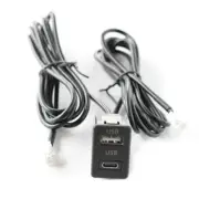 Car Dash Mount USB+TYPE-C Port Panel Interface Extension Cable Adapter Car5921