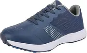 [JiuQing] Men's Golf Shoes Spikeless Breathable Outdoor Anti Slip Sneaker Lightweight