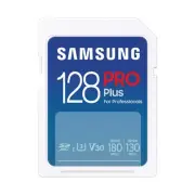 Samsung PRO Plus SD Card 128GB SDXC UHS-1 U3 Maximum Transfer Speed ​​180MB/s MB