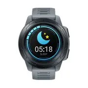 VIBE 5 PRO Color Touch Display Smartwatch Heart Rate Multi-sports Tracking Smartphone with Notifications WR IP67 Watch gray