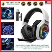 Noise-Isolating Wireless Gaming Headset - 2.4GHz & Bluetooth for Multi-Devices