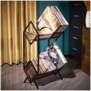 2 Tier Vinyl Record Storage Holder Rack Album Display For Records 150200 Lp