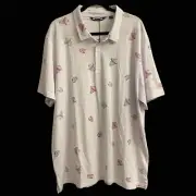 Travis Mathew Mexicali All Over Print Golf Polo 3XL NWT
