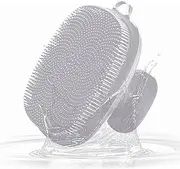 Soft Silicone Face Scrubber, Handheld Facial Skin Scrubber, Waterproof Cleansing Face Brushes for Deep Cleaning, Exfoliation