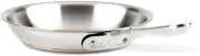 All-Clad 6108SS Copper Core 5-Ply Bonded Dishwasher Safe Fry Pan/Cookware, 8-Inch, Silver