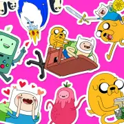 Adventure Time Stickers, Journal & Calendar, Reward Chart Stickers