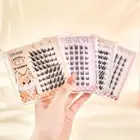 Reusable Fake Lashes Wispy False Eyelash Clusters Girls