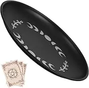 Gatuida Stainless Steel Tea Light Candle Holder Tray Multi Functional Altar Plate for Ceremonies and Home Decoration Design with Unique Patterns for Religious Offerings and Sacrificial
