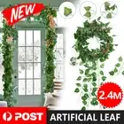 Artificial Leaf Hanging Plant Fake Vine Ivy Greenery Garland Party Wedding 2.4m