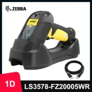 Symbol LS3578-FZ20005WR 1D Wireless Bluetooth Barcode Scanner Imager with Cradle