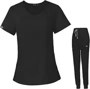 [rockible] Stylish Scrub Set for Healthcare Professionals