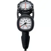 Oceanic Maxview Combo 2 PSI - Pressure Gauge and Compass - 36" MiFlex Hose Scuba